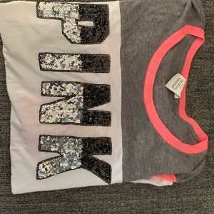 3/4 sleeve baseball tee